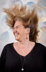 Cheffe d'entreprise rayonnante, Corinne Vieillemard