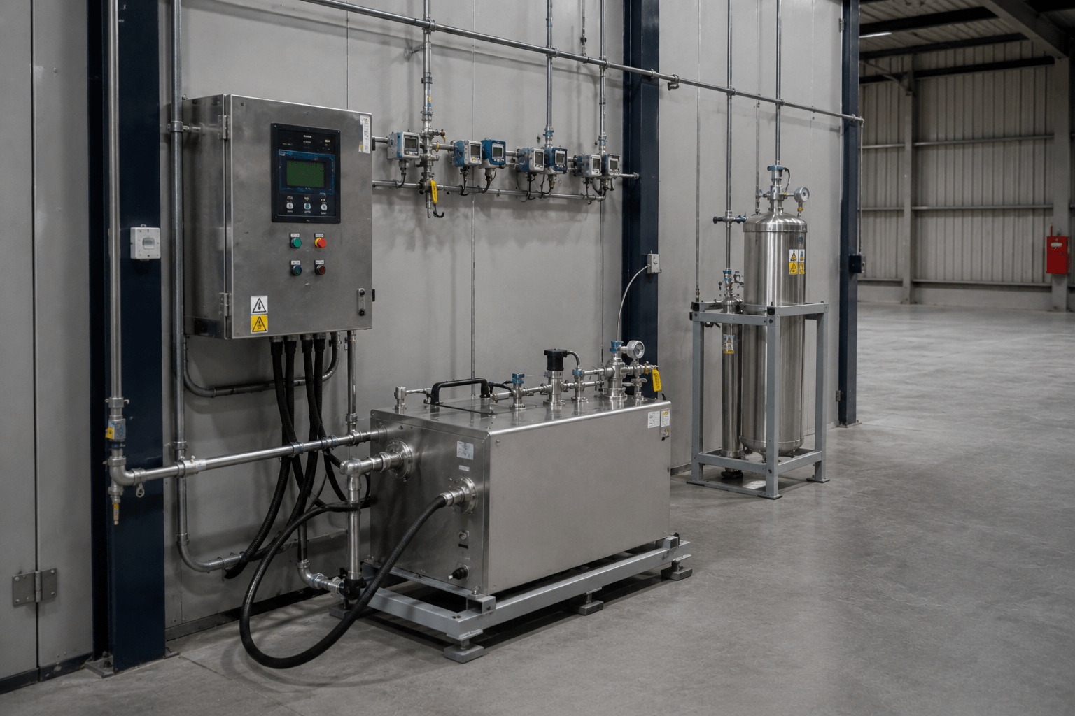 Équipement de fumigation professionnel avec générateur de gaz et système de surveillance