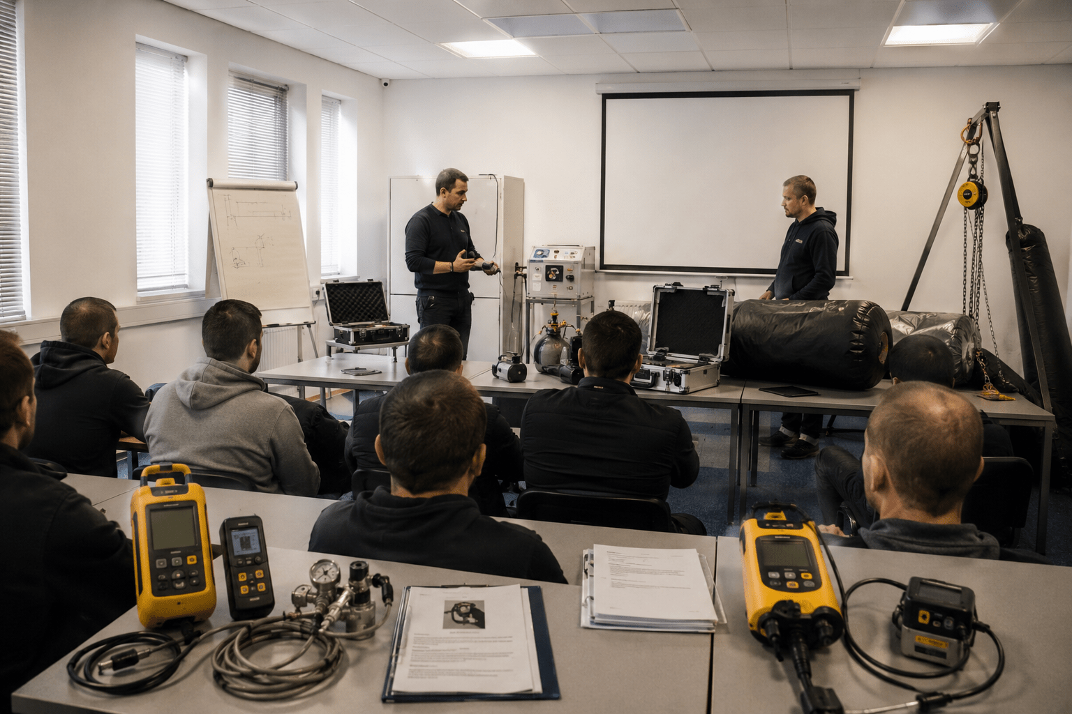 Formation anoxie statique équipements professionnels